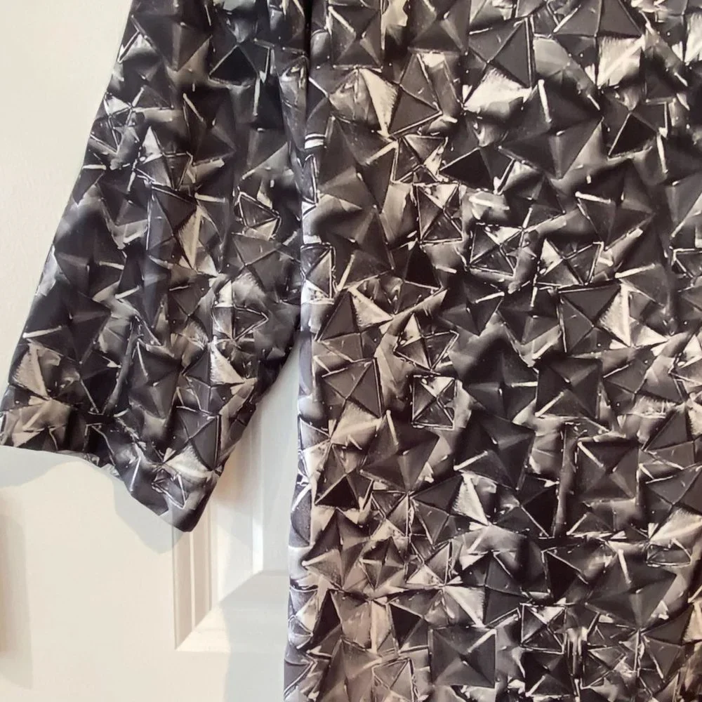 MNG Casual Stud Pattern Shift Dress - Size 4‎ - Picture 7 of 7